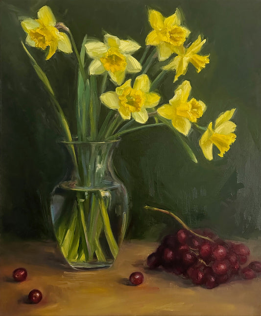 Daffodils and Grapes